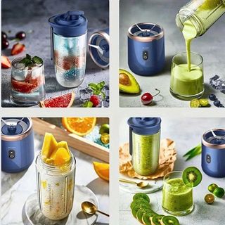 MÁY XAY SINH TỐ 6 LƯỠI 2 CỐI 300ML
