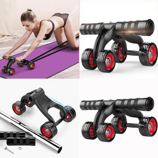Con Lăn Tập Cơ Bụng 4 Bánh giá sỉ