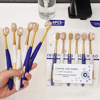 Bộ 6 bàn chải đánh răng TOOTHBRUSH Caring For Gums Deep Cleaning