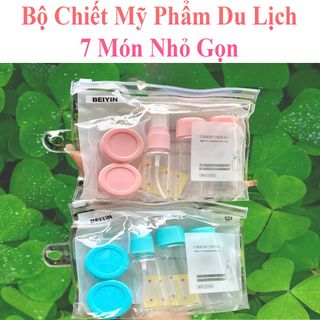 Bộ chiết mỹ phẩm 7 món Beiyin