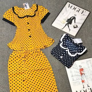 Bộ đồ bộ Mango dập li