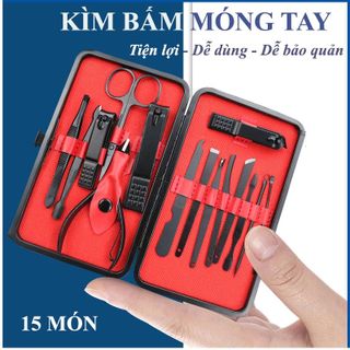 Bộ cắt móng 15 chi tiết 0830