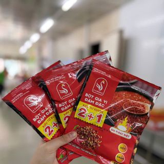 Bột Ớt 1+2 gói 100gr Dùng Ướp Đồ Nướng BBQ cay tê