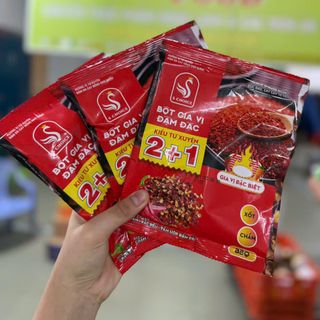 Bột Ớt 1+2 gói 100gr Dùng Ướp Đồ Nướng BBQ cay tê
