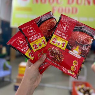 Bột Ớt 1+2 gói 100gr Dùng Ướp Đồ Nướng BBQ cay tê