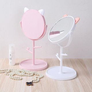 Gương tai mèo để bàn (Nhựa)