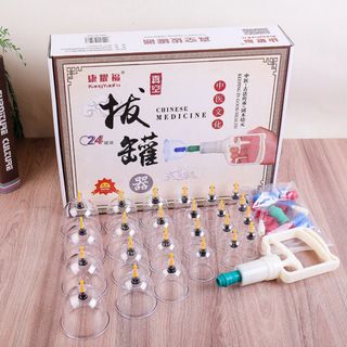 Bộ giác hơi 24 chi tiết Kangyaofu Chinese Medicine