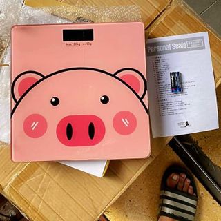 Cân sức khoẻ điện tử Heo Hồng Personal Scale 180kg
