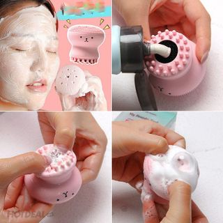 Cọ Massage Rửa Mặt Bạch Tuộc