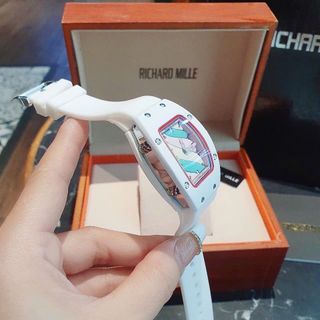 SALE BỎ MẪU ĐỒNG HỒ NỮ TRUNG CẤP RITRARD KẸO DÂY SILICON TRẮNG VÀ HỒNG