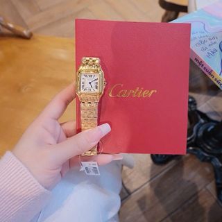 ĐỒNG HỒ NỮ CAO CẤP PIN NHẬT CATIƠR PANTHERE GOLD