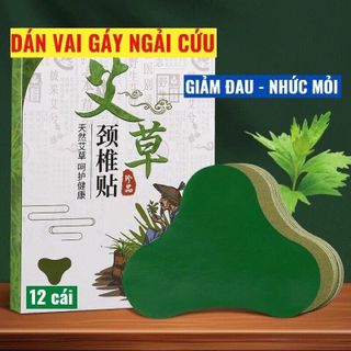 Hộp 12 miếng dán vai gáy đông y