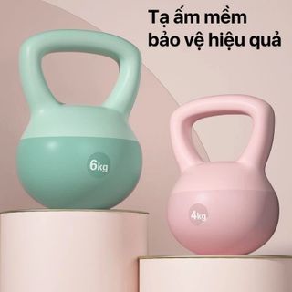 Tạ ấm tạ vỏ mềm cao cấp chất liệu PVC thân thiện, đàn hồi hỗ trợ tập tay, vai, eo (2,5kg - 12kg) - SP162