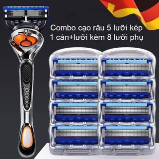 Dao cạo râu 5 lưỡi R04 (4 lưỡi thay thế + 1 bàn cạo)