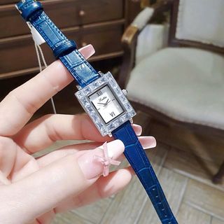 ĐỒNG HỒ NỮ CHÍNH HÃNG SCOTTIE DÂY DA MẶT CHỮ NHẬT