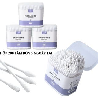 Hộp 200 chiếc tăm bông DALAINI (57g)