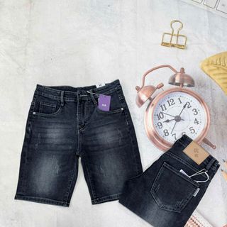Quần short jean nam 2 túi