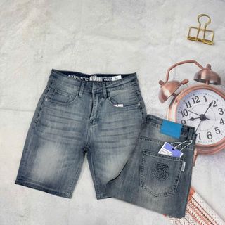 Quần short jean nam 2 túi