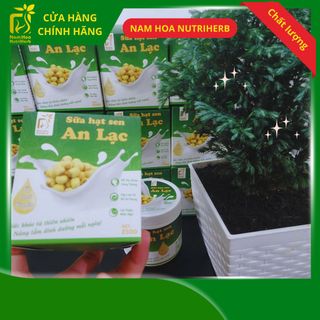 Sữa Hạt Sen An Lạc Nam Hoa NutriHerb - Hỗ Trợ Giấc Ngủ Ngon, Giảm Căng Thẳng, Giữ Tinh Thần Thoải Mái - Hộp 250g