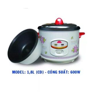 NỒI CƠM ĐIỆN 1,8L KIM CƯƠNG NẮP RỜI (CD)
