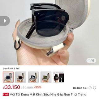 THANH LÝ LÔ KÍNH 1 Vạn kính gấp gọn nhiều màu Kèm hộp ( HÀNG THANH LÝ GIÁ ĐẸP KO ĐỢI )