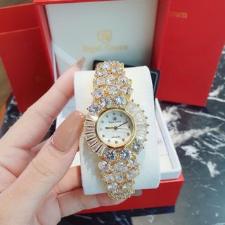 ĐỒNG HỒ NỮ CAO CẤP RODAL ĐÍNH FULL ĐÁ HOA