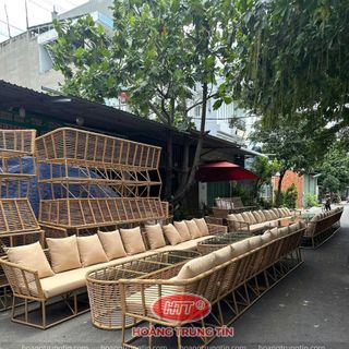 Sofa ngoài trời cao cấp tại HTT Sài Gòn