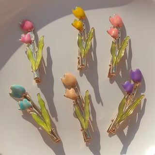 Kẹp tóc hình hoa Tulip