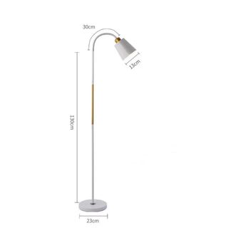 đèn cây đứng decoer trang trí 2 màu trắng đen