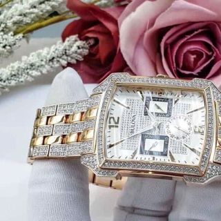 ĐỒNG HỒ NAM SIÊU CẤP PULOVA CRYSTAL ĐÍNH HỘT XOÀN QUARZT NHẬT