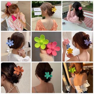 Kẹp tóc hình hoa NOVSET Hàn Quốc