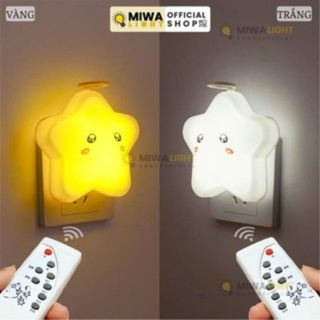 đèn ngôi sao điều chỉnh ánh sáng điều khiển từ xa,  tặng kèm pin điều khiển