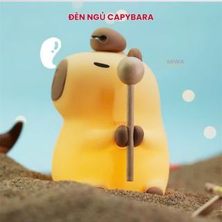 đèn ngủ capybra 6 chế độ chuyển màu