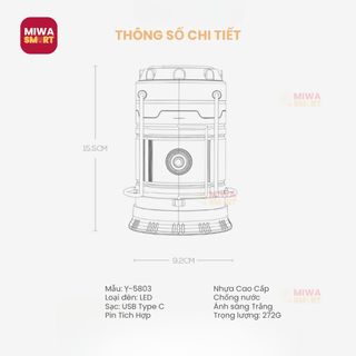 đèn cắm trại đèn đi bão, năng lượng mặt trời