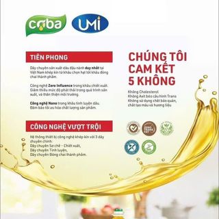 Dầu Đậu Nành CoBa Nguyên Chất Giá Sỉ