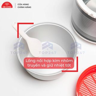 NỒI CƠM ĐIỆN 1,2L KIM CƯƠNG NẮP GÀI
