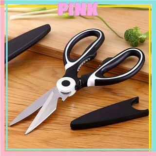 Kéo cán nhựa đen đa năng 20cm