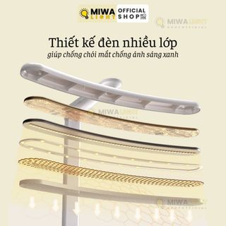 đèn học cảm ứng cao cấp, điều chỉnh ánh sáng,, hẹn giờ tắt đèn, tích điện