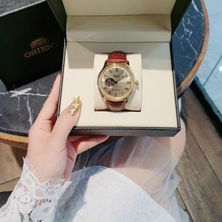 ĐỒNG HỒ NAM CAO CẤP ORENT DÂY DA NÂU AUTOMATIC giá sỉ