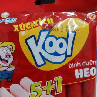 Xúc xích Heo Tiệt Trùng KooL Giá Sỉ