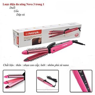 Lược điện đa năng Nova NHC-8890 3 trong 1
