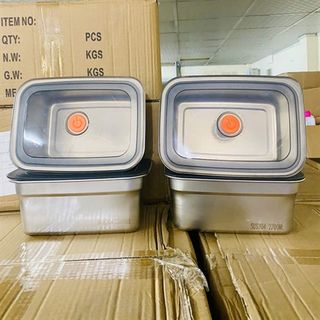 Hộp đựng thực phẩm inox 2200ml