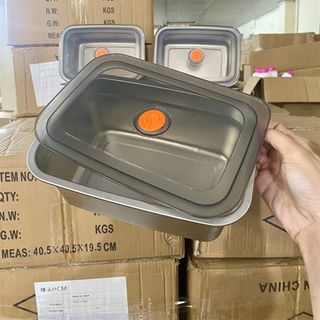 Hộp đựng thực phẩm inox 2200ml