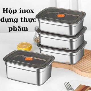 Hộp đựng thực phẩm inox 2200ml