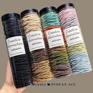 Ống 100 chun buộc tóc xoắn