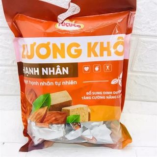 Lương Khô Hạnh Nhân Màu Cam 400gr (Thùng 20 Gói)