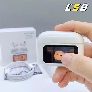 Tai Nghe Với Màn Hình ANC giảm tiếng ồn ENC Màn Hình Cảm Ứng Tai Nghe Đa Chức Năng L58 APP-Hàng Nhập Khẩu
