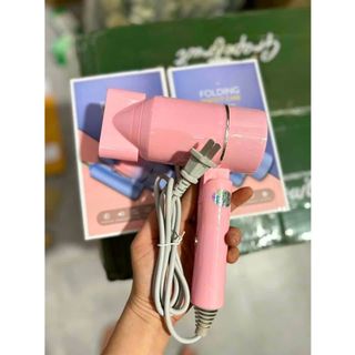 Máy sấy tóc mini Công suất lớn 1500W Folding Perfect Care (Màu Hồng)