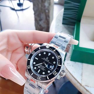 ĐỒNG HỒ NAM SIÊU CẤP RÔLET SUBMARINER MÁY CƠ THUỴ SỸ CỌC QUANG