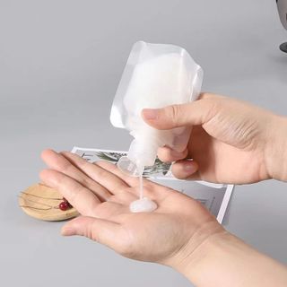 Túi chiết mỹ phẩm đựng sữa tắm, dầu gội, dầu xả nhỏ gọn tiện lợi khi đi du lịch, công tác có thể tái sử dụng - HL097